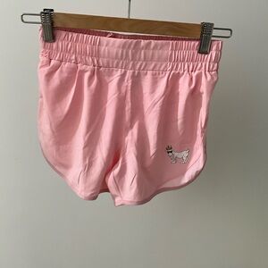 Pink Kids Shorts GOAT